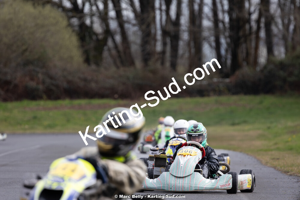 08/03/2026 : 1ère manche de l’Atlantic Trophée à Lescar (photos Marc Belly) 2026 — karting