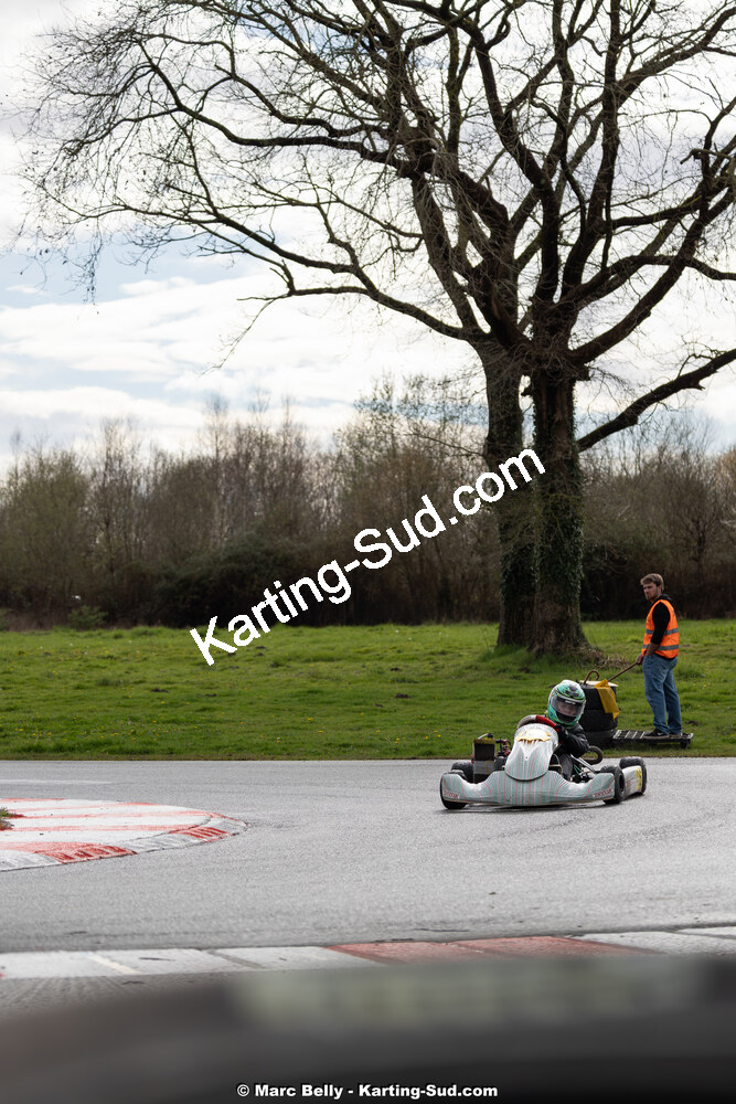 08/03/2026 : 1ère manche de l’Atlantic Trophée à Lescar (photos Marc Belly) 2026 — karting