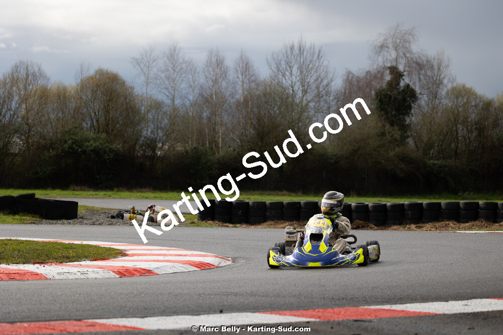 08/03/2026 : 1ère manche de l’Atlantic Trophée à Lescar (photos Marc Belly) 2026 — karting