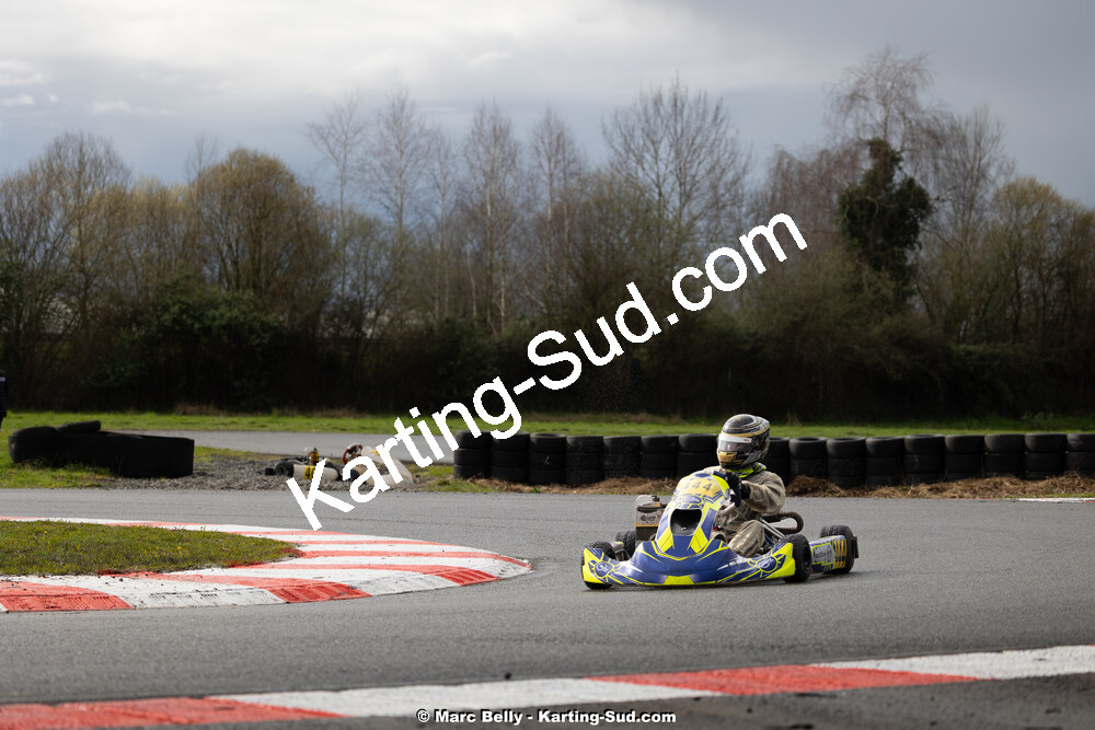 08/03/2026 : 1ère manche de l’Atlantic Trophée à Lescar (photos Marc Belly) 2026 — karting