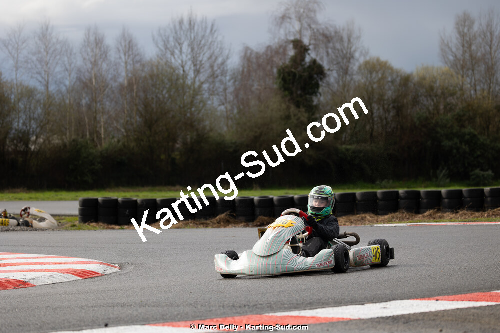 08/03/2026 : 1ère manche de l’Atlantic Trophée à Lescar (photos Marc Belly) 2026 — karting