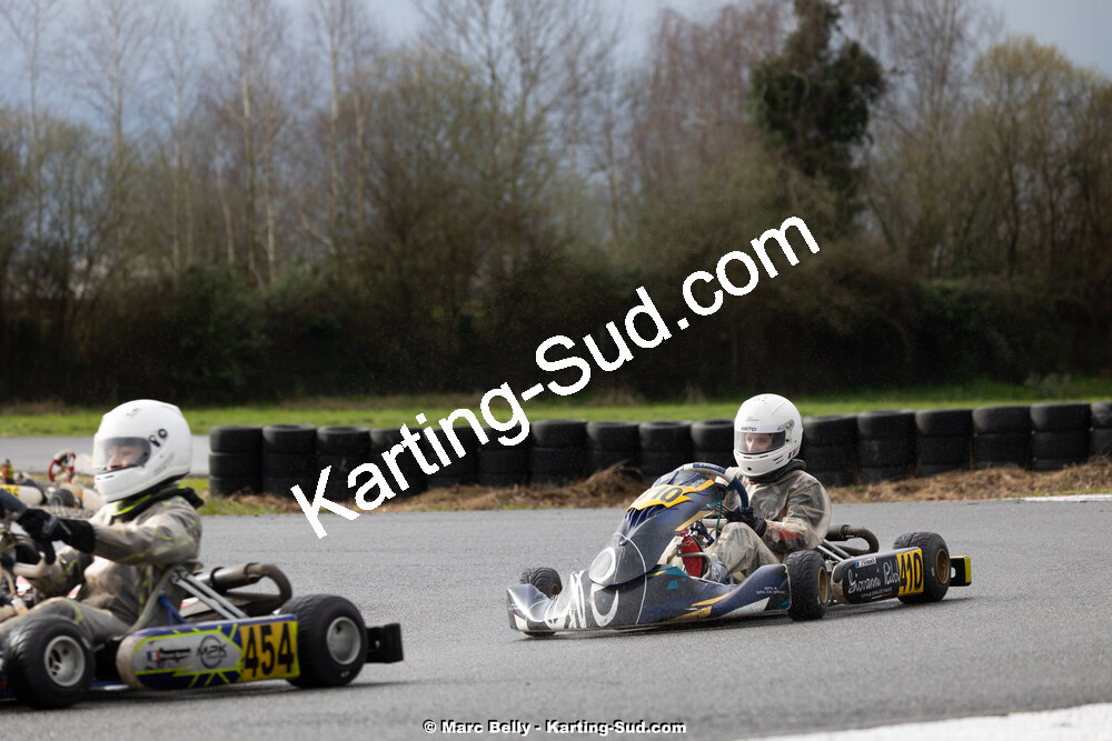 08/03/2026 : 1ère manche de l’Atlantic Trophée à Lescar (photos Marc Belly) 2026 — karting