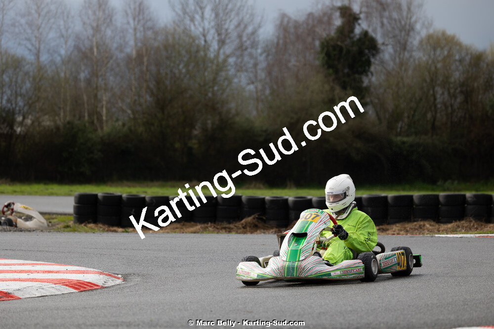 08/03/2026 : 1ère manche de l’Atlantic Trophée à Lescar (photos Marc Belly) 2026 — karting