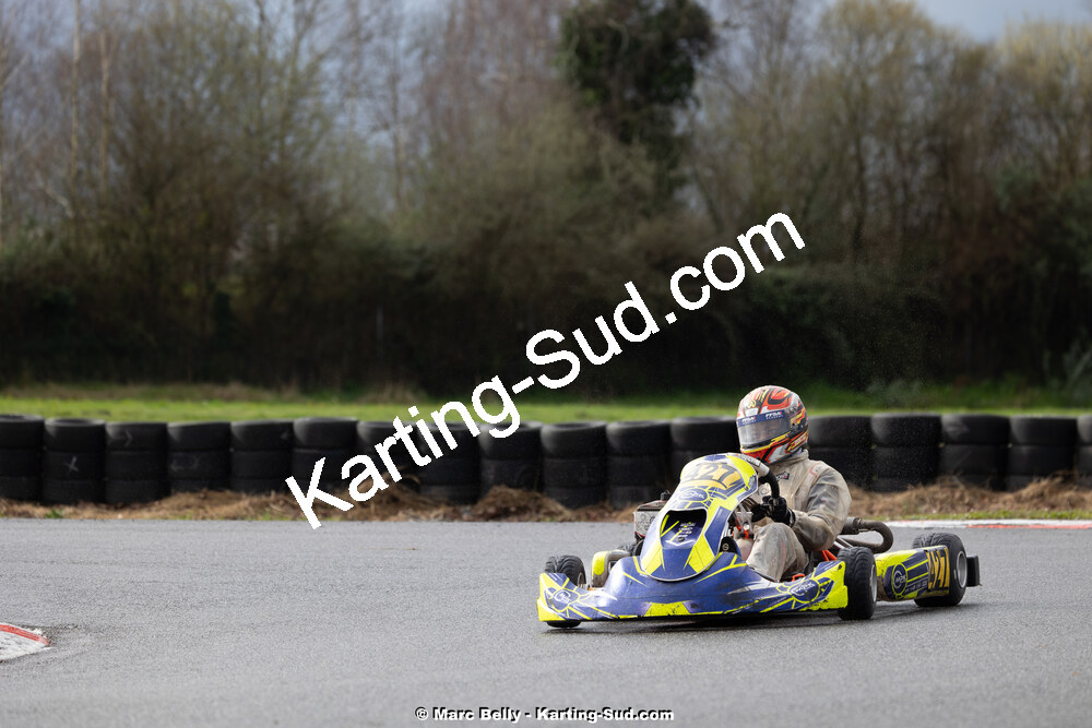 08/03/2026 : 1ère manche de l’Atlantic Trophée à Lescar (photos Marc Belly) 2026 — karting