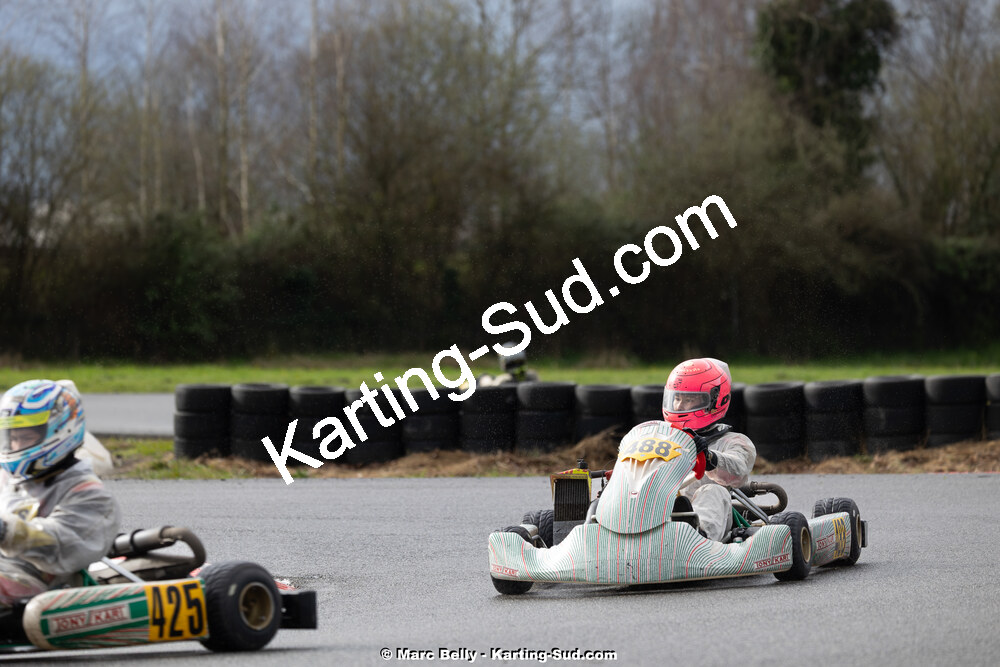 08/03/2026 : 1ère manche de l’Atlantic Trophée à Lescar (photos Marc Belly) 2026 — karting