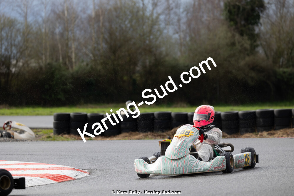 08/03/2026 : 1ère manche de l’Atlantic Trophée à Lescar (photos Marc Belly) 2026 — karting