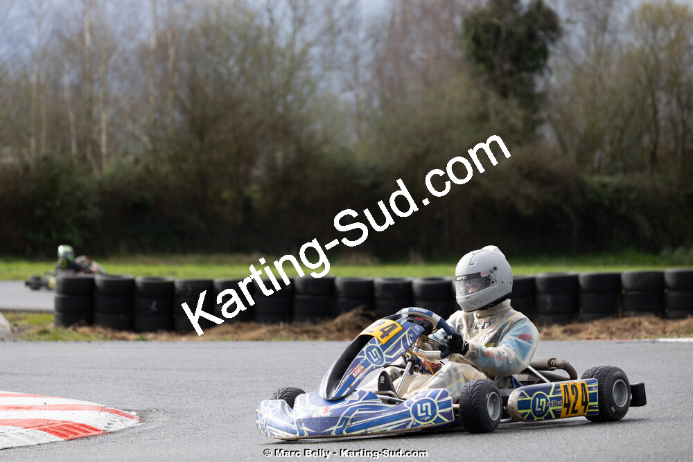 08/03/2026 : 1ère manche de l’Atlantic Trophée à Lescar (photos Marc Belly) 2026 — karting