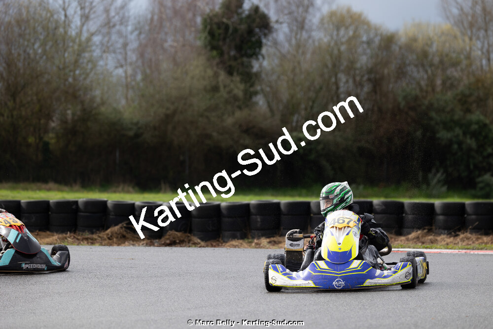 08/03/2026 : 1ère manche de l’Atlantic Trophée à Lescar (photos Marc Belly) 2026 — karting