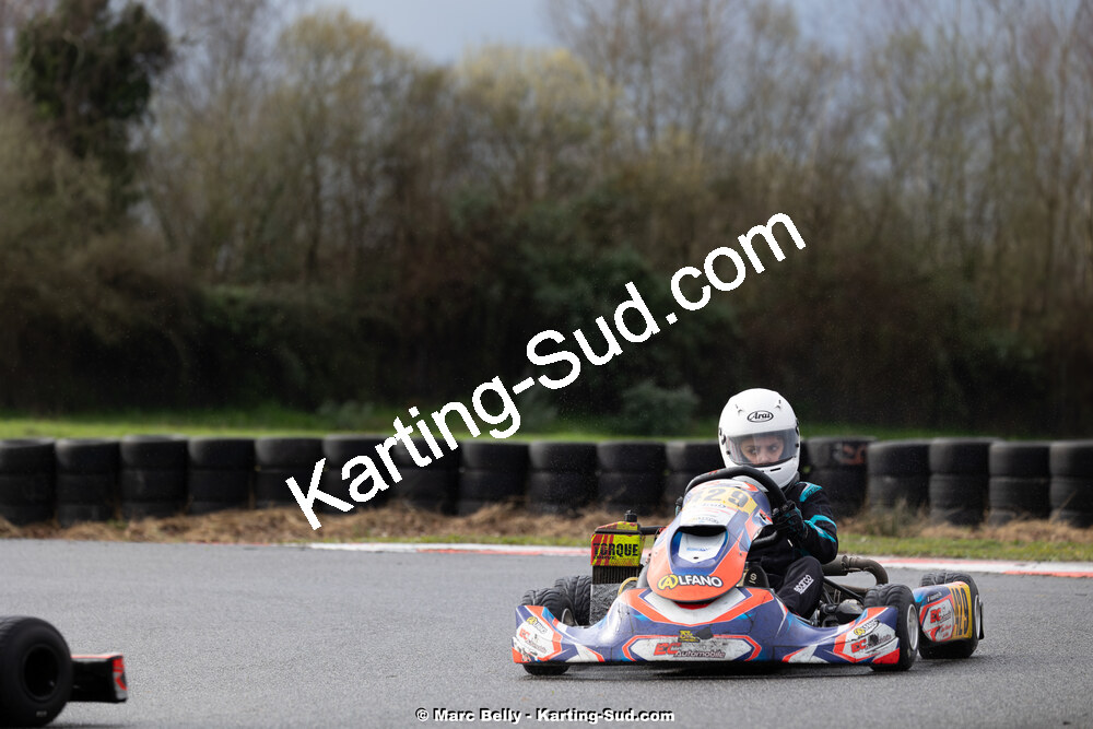 08/03/2026 : 1ère manche de l’Atlantic Trophée à Lescar (photos Marc Belly) 2026 — karting