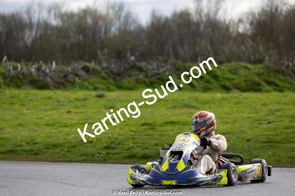 08/03/2026 : 1ère manche de l’Atlantic Trophée à Lescar (photos Marc Belly) 2026 — karting