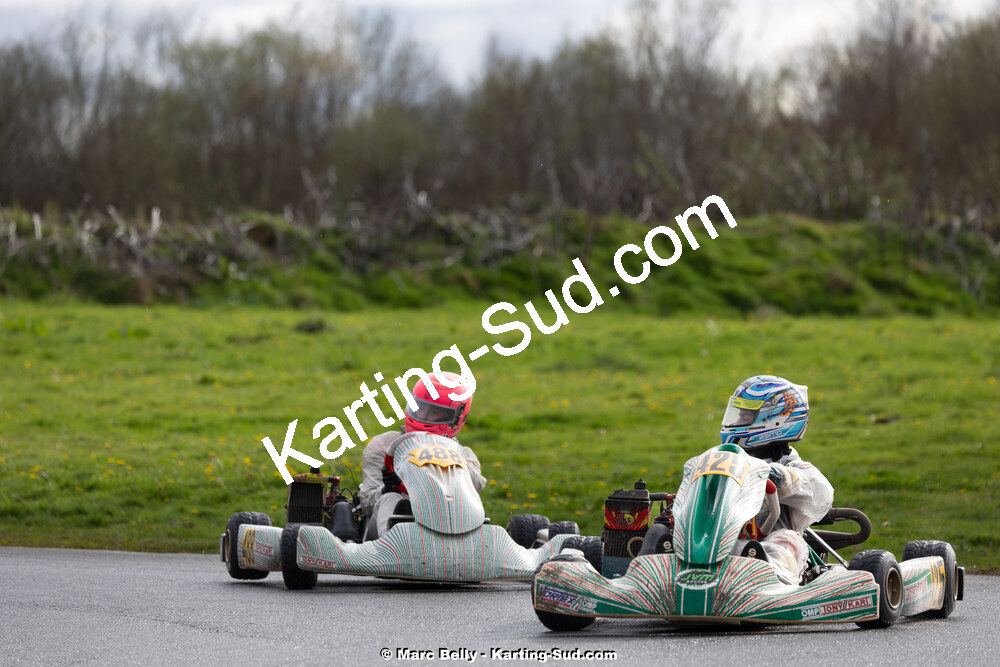 08/03/2026 : 1ère manche de l’Atlantic Trophée à Lescar (photos Marc Belly) 2026 — karting