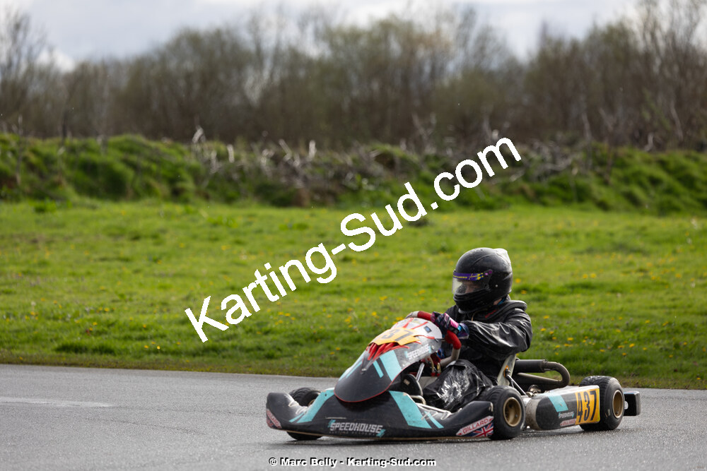 08/03/2026 : 1ère manche de l’Atlantic Trophée à Lescar (photos Marc Belly) 2026 — karting
