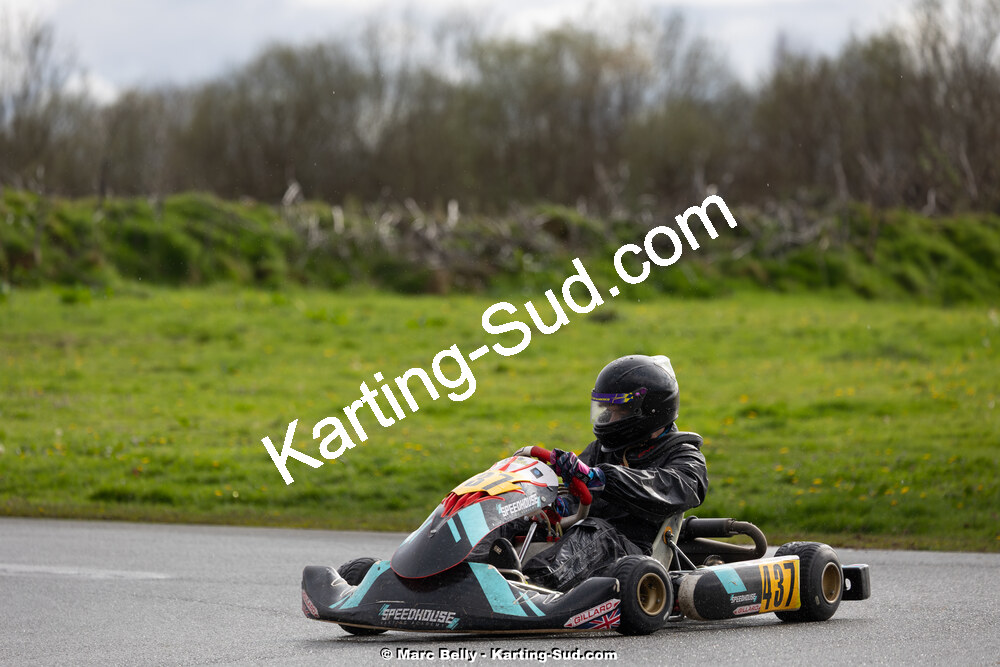 08/03/2026 : 1ère manche de l’Atlantic Trophée à Lescar (photos Marc Belly) 2026 — karting