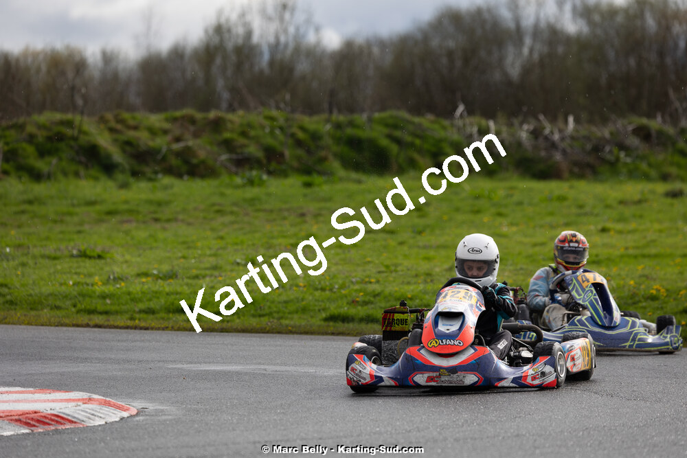 08/03/2026 : 1ère manche de l’Atlantic Trophée à Lescar (photos Marc Belly) 2026 — karting