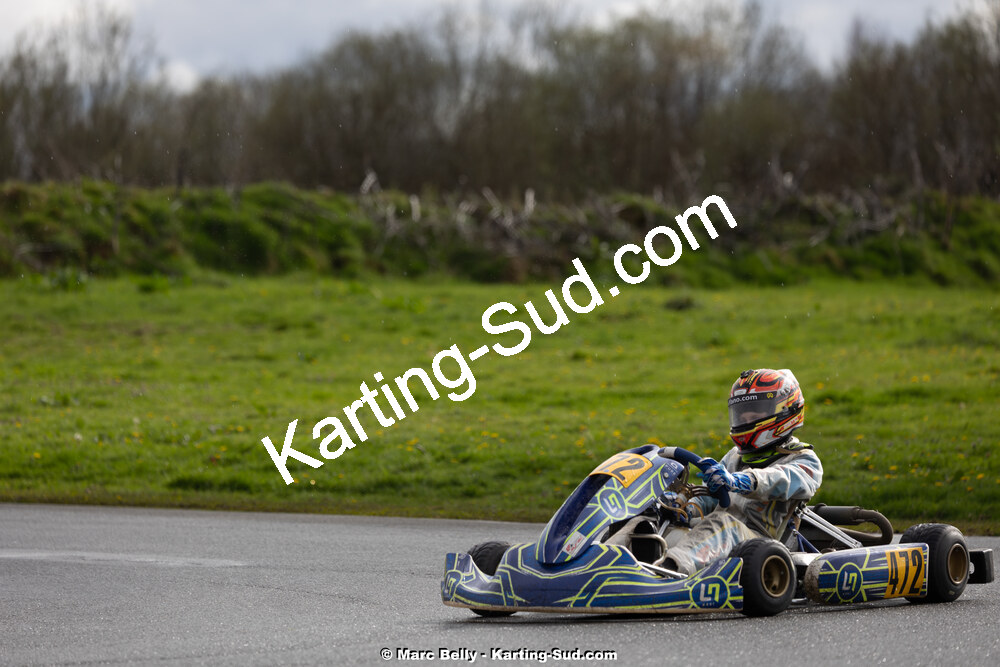 08/03/2026 : 1ère manche de l’Atlantic Trophée à Lescar (photos Marc Belly) 2026 — karting