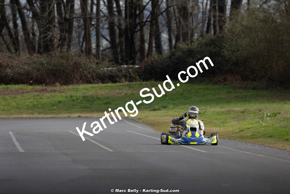 08/03/2026 : 1ère manche de l’Atlantic Trophée à Lescar (photos Marc Belly) 2026 — karting