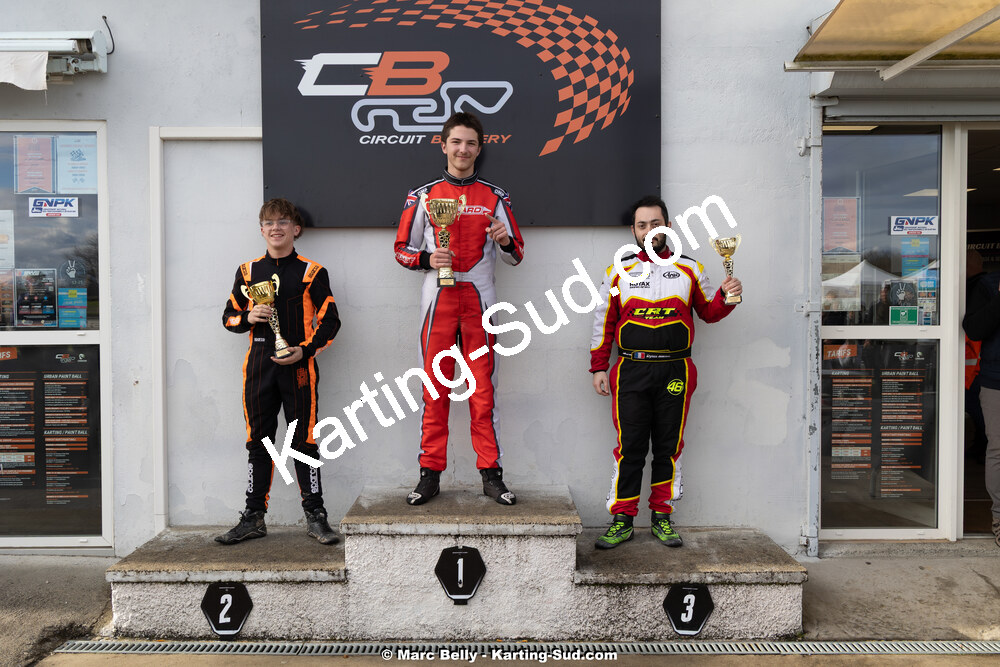 08/03/2026 : 1ère manche de l’Atlantic Trophée à Lescar (photos Marc Belly) 2026 — karting