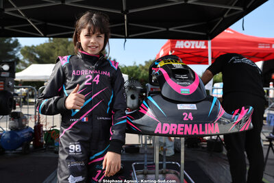 Lina SALAMANCA — 21 & 22/03/2026 : 2ème manche Championnat de Ligue PACA au Paul Ricard (photos Stéphane Agnus) 2026 — karting