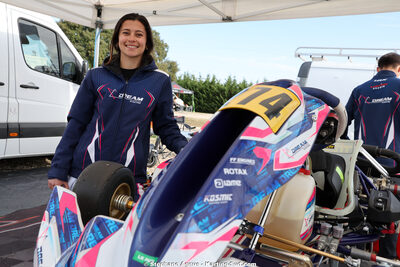 Axelle DEBONO — 21 & 22/03/2026 : 2ème manche Championnat de Ligue PACA au Paul Ricard (photos Stéphane Agnus) 2026 — karting