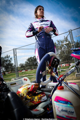 Axelle DEBONO — 21 & 22/03/2026 : 2ème manche Championnat de Ligue PACA au Paul Ricard (photos Stéphane Agnus) 2026 — karting