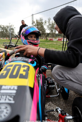 Lina SALAMANCA — 21 & 22/03/2026 : 2ème manche Championnat de Ligue PACA au Paul Ricard (photos Stéphane Agnus) 2026 — karting