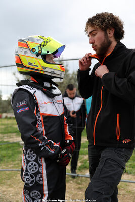 Owen FRONTIER — 21 & 22/03/2026 : 2ème manche Championnat de Ligue PACA au Paul Ricard (photos Stéphane Agnus) 2026 — karting