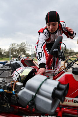 Marine APOUX — 21 & 22/03/2026 : 2ème manche Championnat de Ligue PACA au Paul Ricard (photos Stéphane Agnus) 2026 — karting