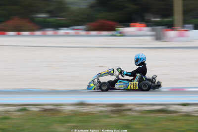 21 & 22/03/2026 : 2ème manche Championnat de Ligue PACA au Paul Ricard (photos Stéphane Agnus) 2026 — karting