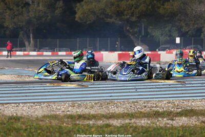 21 & 22/03/2026 : 2ème manche Championnat de Ligue PACA au Paul Ricard (photos Stéphane Agnus) 2026 — karting