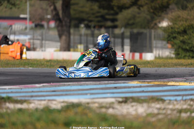 Lucas PERRUQUON — 21 & 22/03/2026 : 2ème manche Championnat de Ligue PACA au Paul Ricard (photos Stéphane Agnus) 2026 — karting