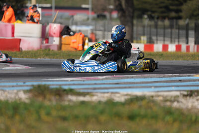 Lucas PERRUQUON — 21 & 22/03/2026 : 2ème manche Championnat de Ligue PACA au Paul Ricard (photos Stéphane Agnus) 2026 — karting