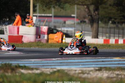 Owen FRONTIER — 21 & 22/03/2026 : 2ème manche Championnat de Ligue PACA au Paul Ricard (photos Stéphane Agnus) 2026 — karting