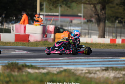 Lina SALAMANCA — 21 & 22/03/2026 : 2ème manche Championnat de Ligue PACA au Paul Ricard (photos Stéphane Agnus) 2026 — karting