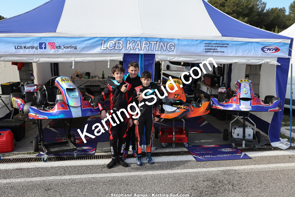 21 & 22/03/2026 : 2ème manche Championnat de Ligue PACA au Paul Ricard (photos Stéphane Agnus) 2026 — karting