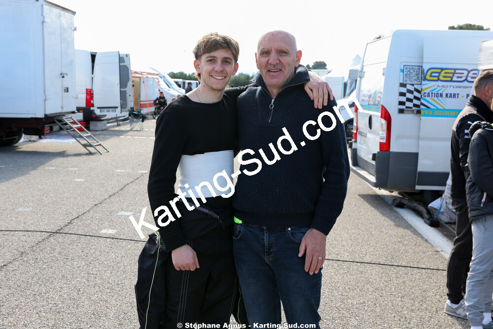 21 & 22/03/2026 : 2ème manche Championnat de Ligue PACA au Paul Ricard (photos Stéphane Agnus) 2026 — karting