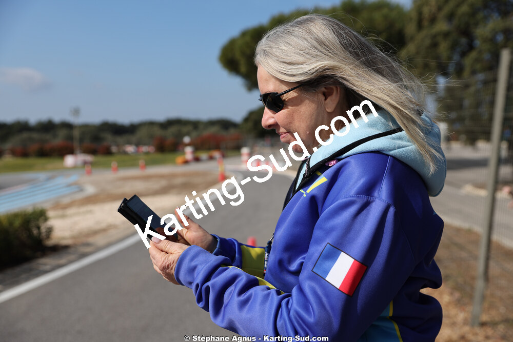 Patricia PETITJEAN — 21 & 22/03/2026 : 2ème manche Championnat de Ligue PACA au Paul Ricard (photos Stéphane Agnus) 2026 — karting