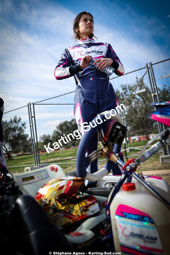 Axelle DEBONO — 21 & 22/03/2026 : 2ème manche Championnat de Ligue PACA au Paul Ricard (photos Stéphane Agnus) 2026 — karting