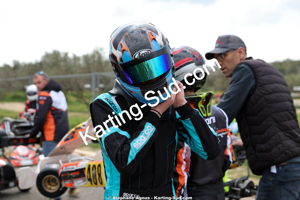 21 & 22/03/2026 : 2ème manche Championnat de Ligue PACA au Paul Ricard (photos Stéphane Agnus) 2026 — karting