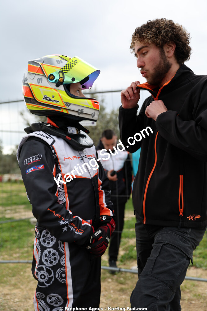 Owen FRONTIER — 21 & 22/03/2026 : 2ème manche Championnat de Ligue PACA au Paul Ricard (photos Stéphane Agnus) 2026 — karting