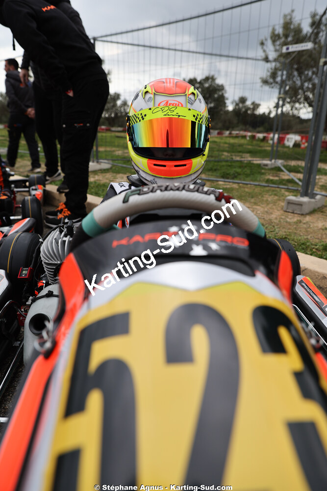 Owen FRONTIER — 21 & 22/03/2026 : 2ème manche Championnat de Ligue PACA au Paul Ricard (photos Stéphane Agnus) 2026 — karting