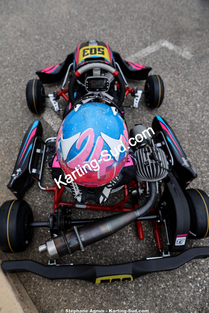 Lina SALAMANCA — 21 & 22/03/2026 : 2ème manche Championnat de Ligue PACA au Paul Ricard (photos Stéphane Agnus) 2026 — karting