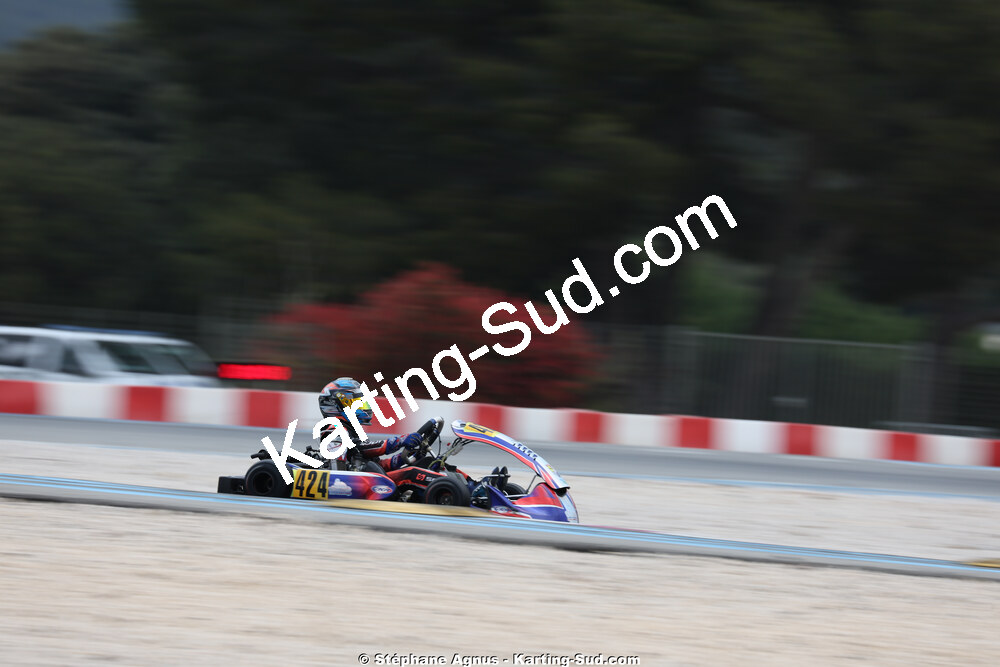 21 & 22/03/2026 : 2ème manche Championnat de Ligue PACA au Paul Ricard (photos Stéphane Agnus) 2026 — karting
