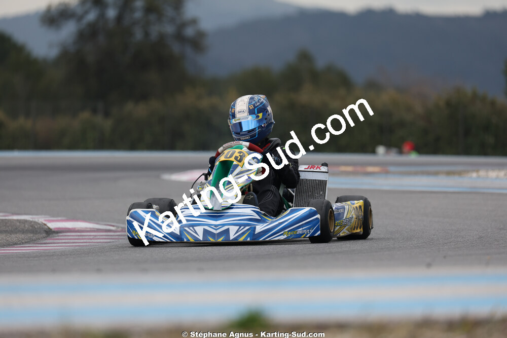 Lucas PERRUQUON — 21 & 22/03/2026 : 2ème manche Championnat de Ligue PACA au Paul Ricard (photos Stéphane Agnus) 2026 — karting
