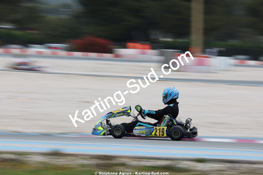 21 & 22/03/2026 : 2ème manche Championnat de Ligue PACA au Paul Ricard (photos Stéphane Agnus) 2026 — karting
