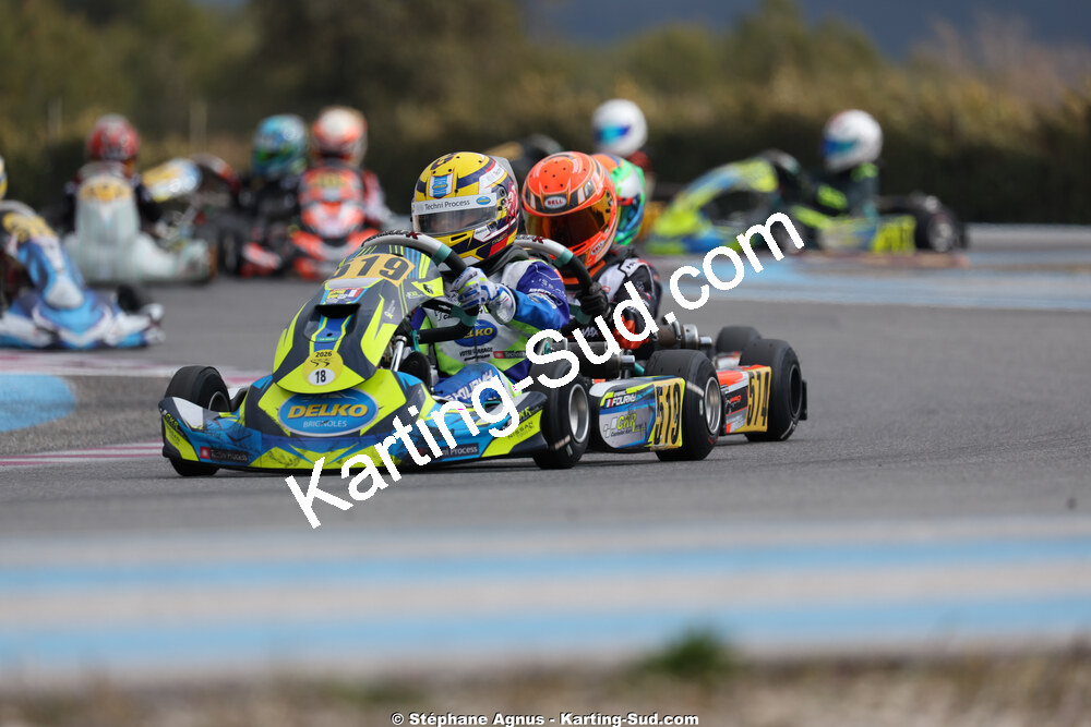 21 & 22/03/2026 : 2ème manche Championnat de Ligue PACA au Paul Ricard (photos Stéphane Agnus) 2026 — karting