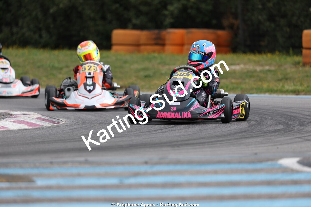 Lina SALAMANCA — 21 & 22/03/2026 : 2ème manche Championnat de Ligue PACA au Paul Ricard (photos Stéphane Agnus) 2026 — karting