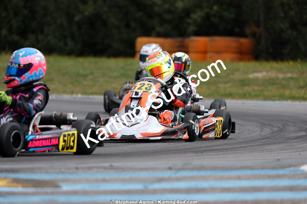 Owen FRONTIER — 21 & 22/03/2026 : 2ème manche Championnat de Ligue PACA au Paul Ricard (photos Stéphane Agnus) 2026 — karting
