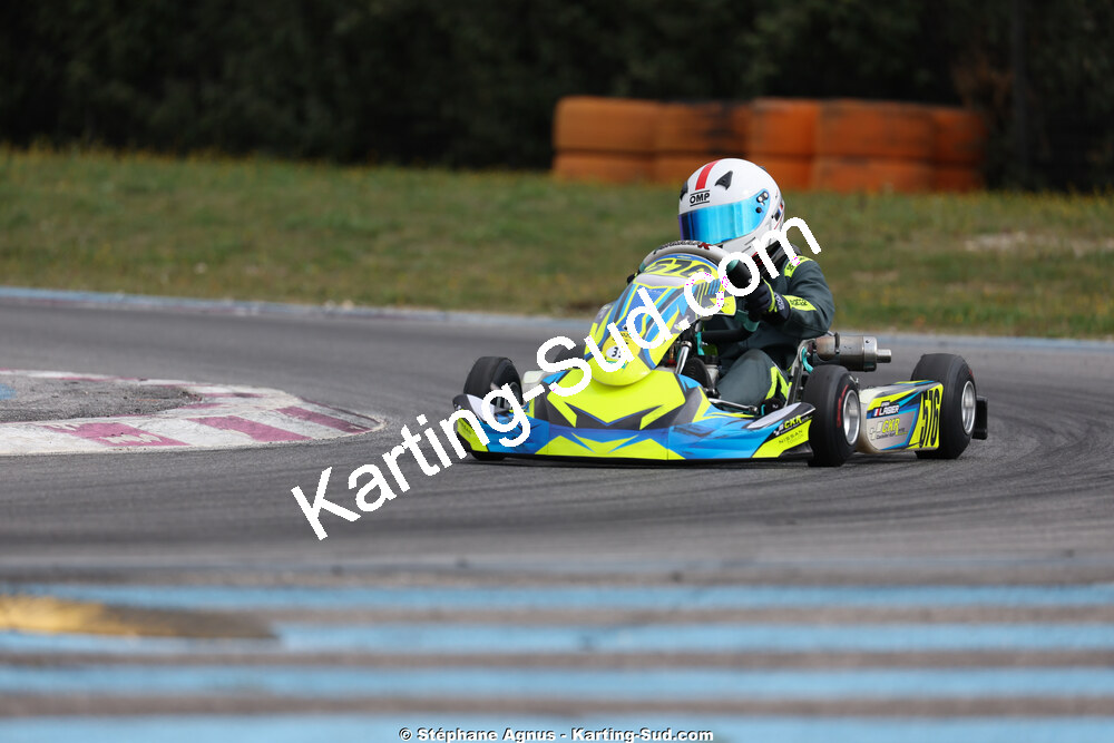21 & 22/03/2026 : 2ème manche Championnat de Ligue PACA au Paul Ricard (photos Stéphane Agnus) 2026 — karting