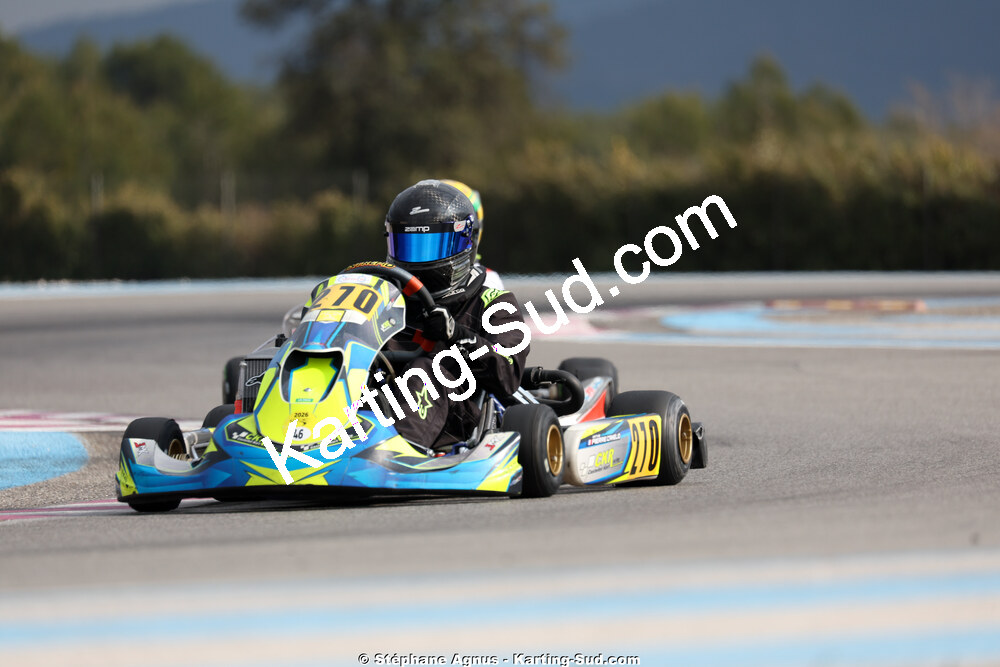 21 & 22/03/2026 : 2ème manche Championnat de Ligue PACA au Paul Ricard (photos Stéphane Agnus) 2026 — karting