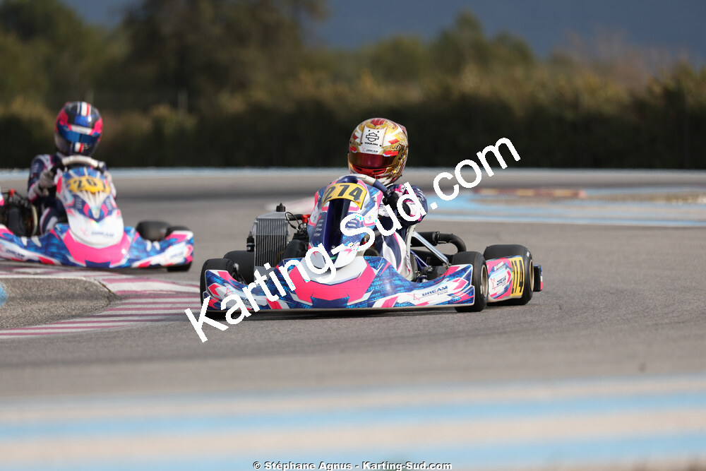 Axelle DEBONO — 21 & 22/03/2026 : 2ème manche Championnat de Ligue PACA au Paul Ricard (photos Stéphane Agnus) 2026 — karting